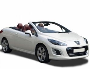 Convertible seld drive rental cars for cruise ship shore excursions